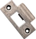 20497 - Metal Door Tube Latch Striker - Distressed Nickel