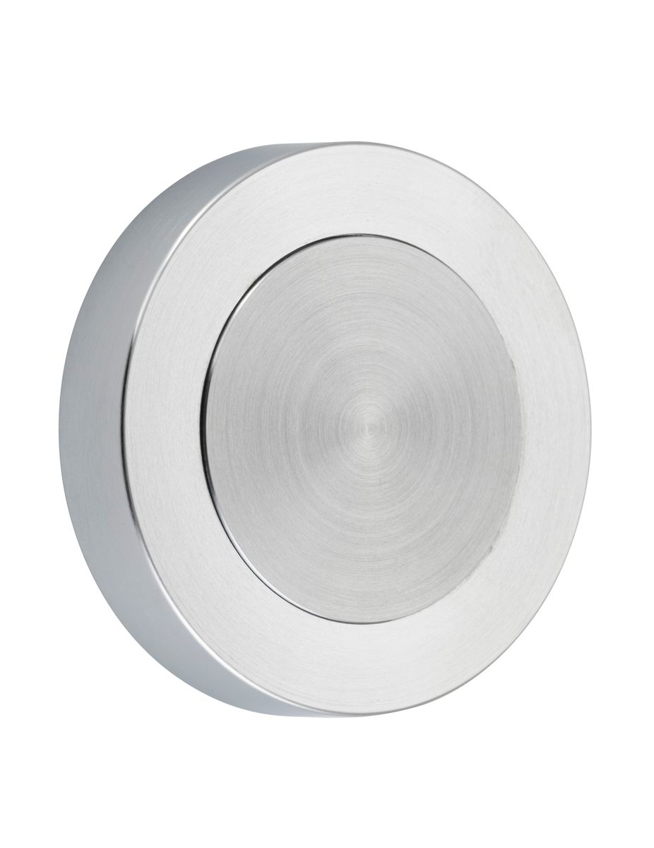 20285 - Blank Rose - Round - Brushed Chrome