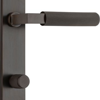 Brunswick Lever - Rectangular Backplate