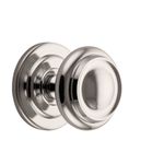 9404 - Sarlat Centre Door Knob - Polished Chrome