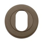 20061 - Oval Escutcheon -  Round - Signature Brass