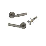 16872KPASS60 - Berlin Lever - Round Rose Passage Kit - Graphite PVD - Passage