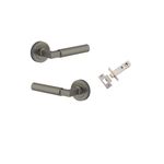 16872KPASS60 - Berlin Lever - Round Rose Passage Kit - Graphite PVD - Passage