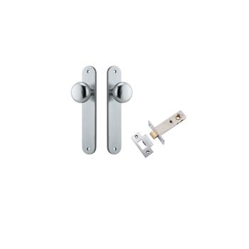 Cambridge Knob - Oval Backplate Passage Kit