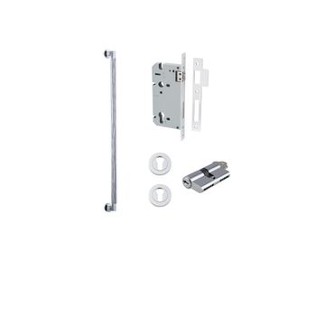 Brunswick Pull Handle - 600mm Entrance Kit with Separate High Security Lock