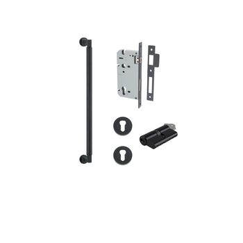 Brunswick Pull Handle - 450mm Entrance Kit with Separate High Security Lock