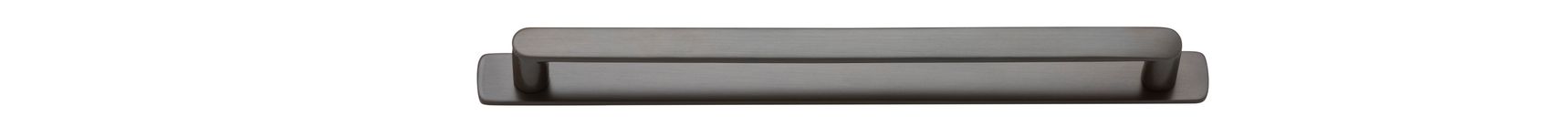 20971B - Osaka Cabinet Pull with Backplate - CTC256mm - Signature Brass