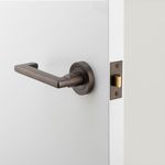 20781 - Baltimore Return Lever - Round Rose - Signature Brass - Passage