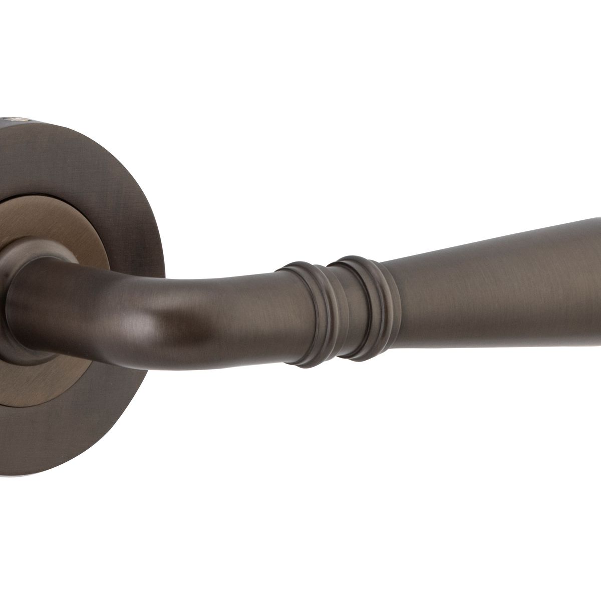 9201KIBPRIV60 - Sarlat Lever - Round Rose (Inbuilt Privacy) - Signature Brass - Privacy