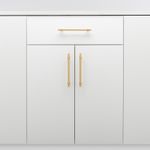 21016 - Helsinki Cabinet Pull - CTC160mm - Brushed Brass