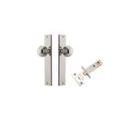 14324KPASS60 - Guildford Knob - Rectangular Backplate Passage Kit - Polished Nickel - Passage