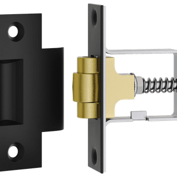 Roller Latch with Face Plate and Striker