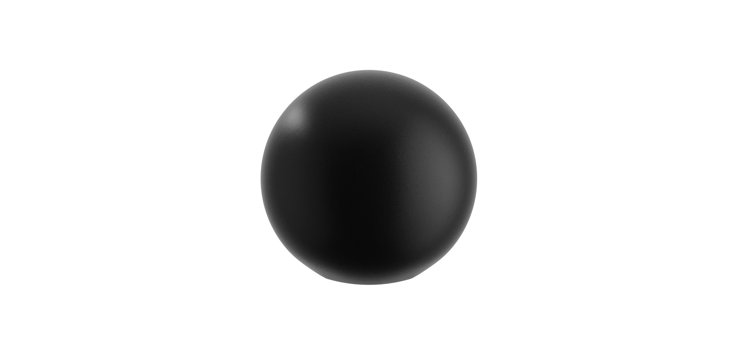 24083 - Puerto Cupboard Knob P30xD32mm - Matt Black