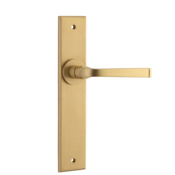 Annecy Lever - Chamfered Backplate