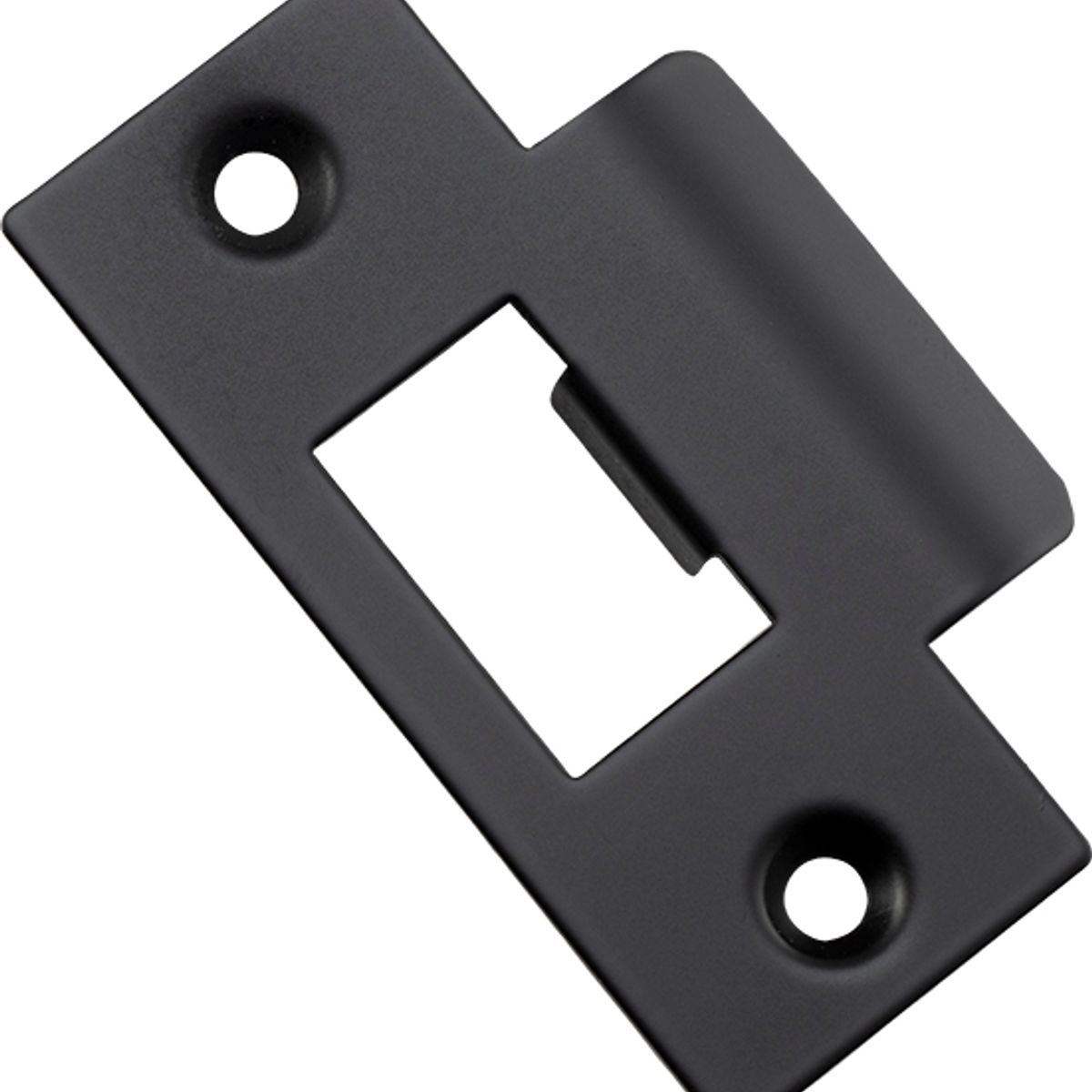 20493 - Metal Door Tube Latch Striker - Matt Black