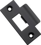 20493 - Metal Door Tube Latch Striker - Matt Black