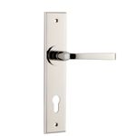 Annecy Lever - Chamfered Backplate