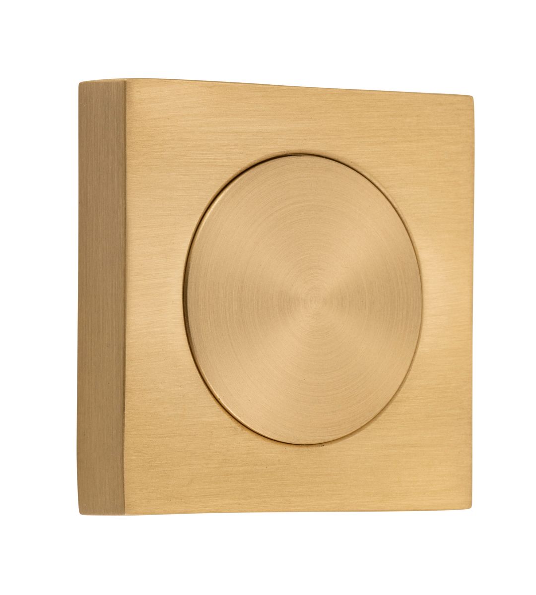 20296 - Blank Rose - Square - Brushed Brass