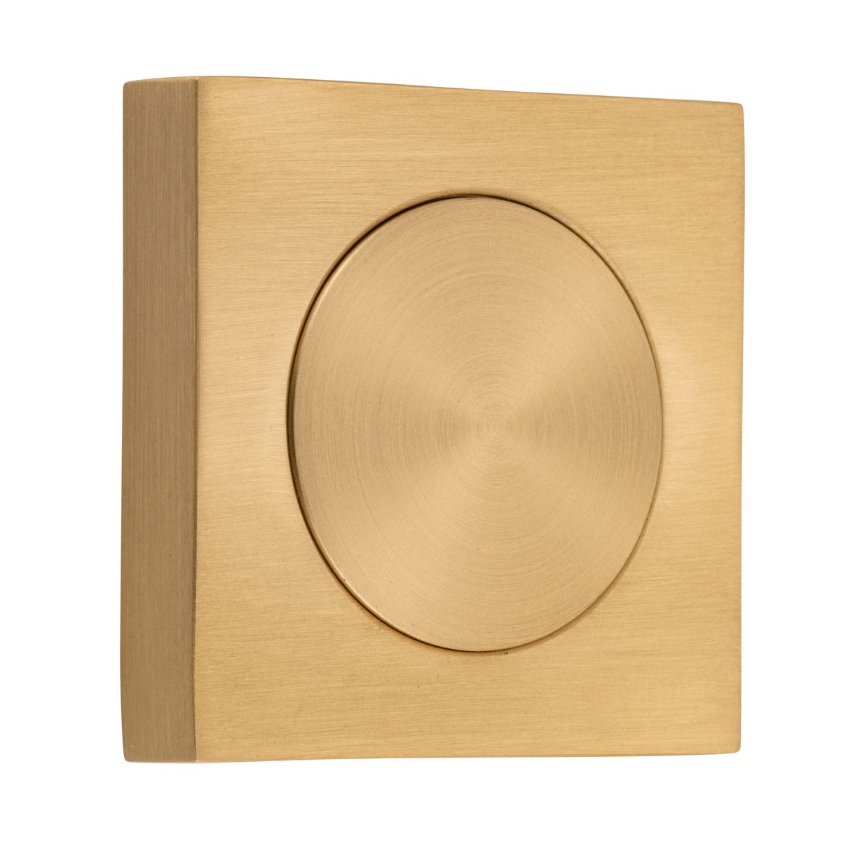 20296 - Blank Rose - Square - Brushed Brass