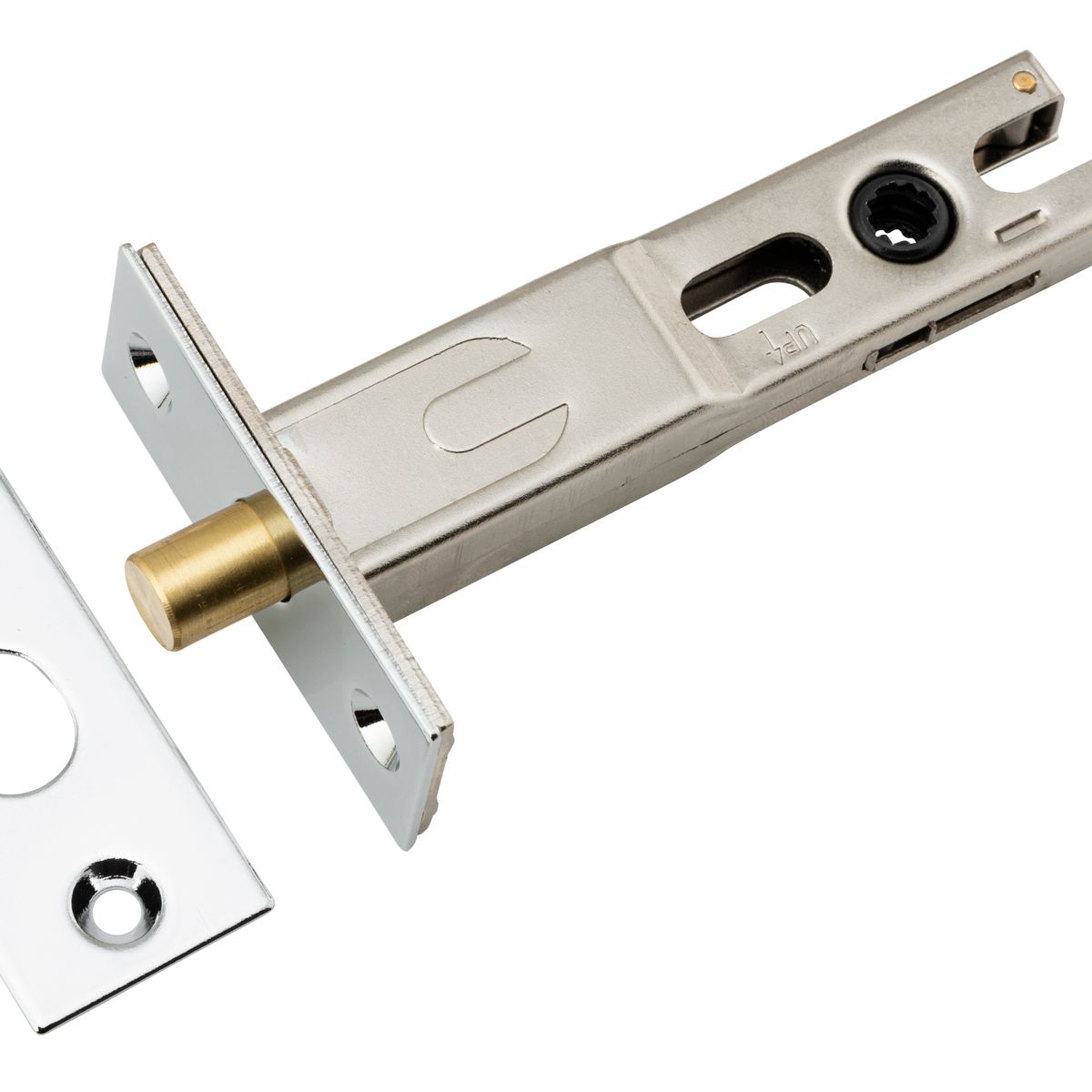 20554 - Privacy Bolt - Round - 70mm Backset - Polished Chrome