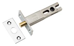 20554 - Privacy Bolt - Round - 70mm Backset - Polished Chrome