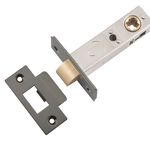 17309 - Hard Sprung Split Cam Tube Latch - 60mm Backset - Graphite PVD