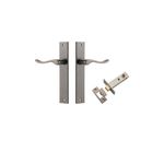 13920KPASS60 - Stirling Lever - Rectangular Backplate Passage Kit - Distressed Nickel - Passage