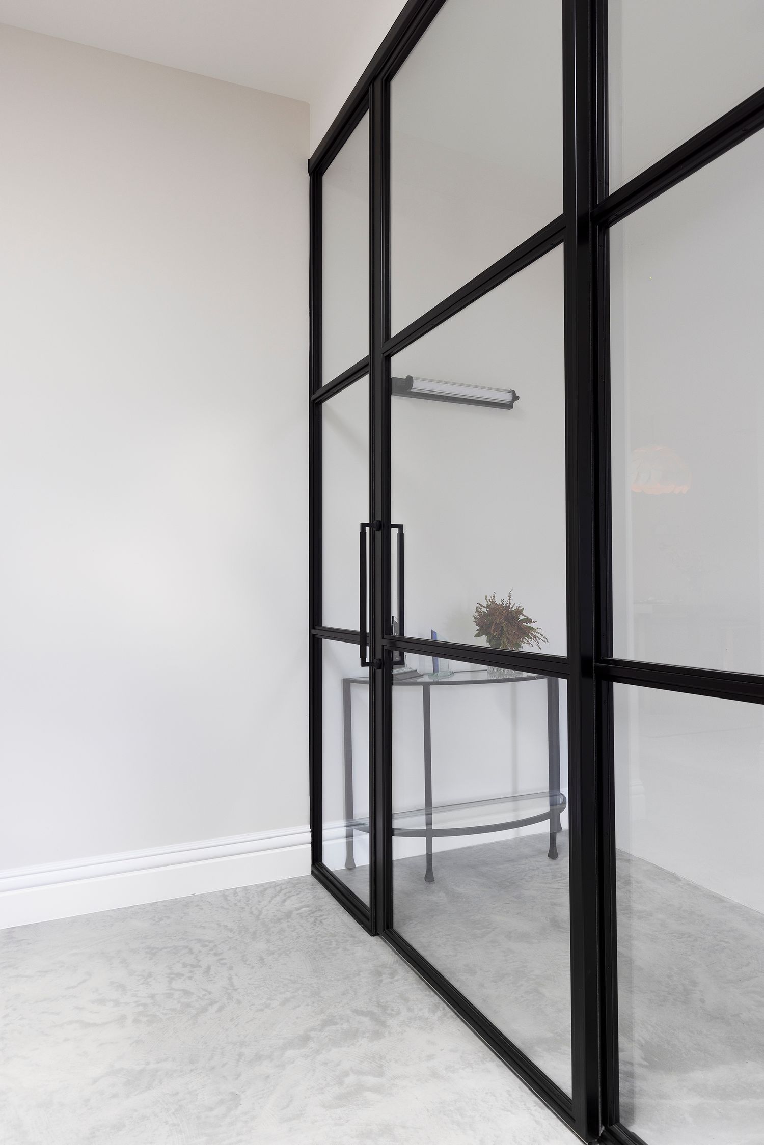 0479KENTR60KT - Brunswick Pull Handle - 600mm Entrance Kit with Separate High Security Lock - Satin Nickel - Entrance