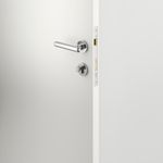 24004KENTR60KT - Puerto Lever - Round Rose Entrance Kit with Separate High Security Lock - Polished Chrome - Entrance