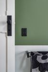 12838 - Paddington Knob - Stepped Backplate - Matt Black - Passage