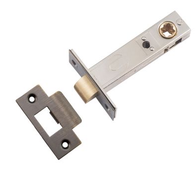 Hard Sprung Split Cam Tube Latch - 70mm Backset