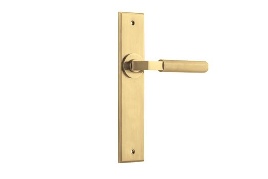 Brunswick Lever - Chamfered Backplate