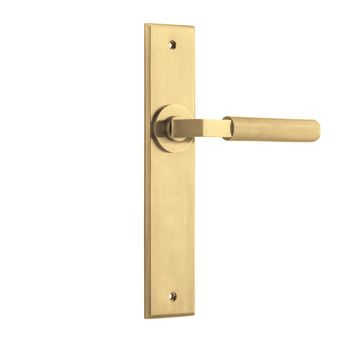 Brunswick Lever - Chamfered Backplate