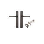 10872KPASS60 - Copenhagen Lever - Rectangular Backplate Passage Kit - Signature Brass - Passage