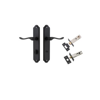 Stirling Lever - Shouldered Backplate Privacy Kit with Privacy Turn