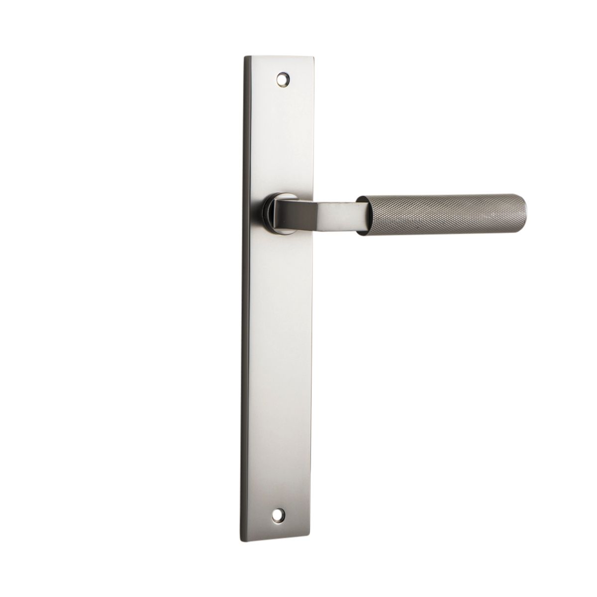14752 - Brunswick Lever - Rectangular Backplate - Satin Nickel - Passage
