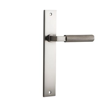 Brunswick Lever - Rectangular Backplate