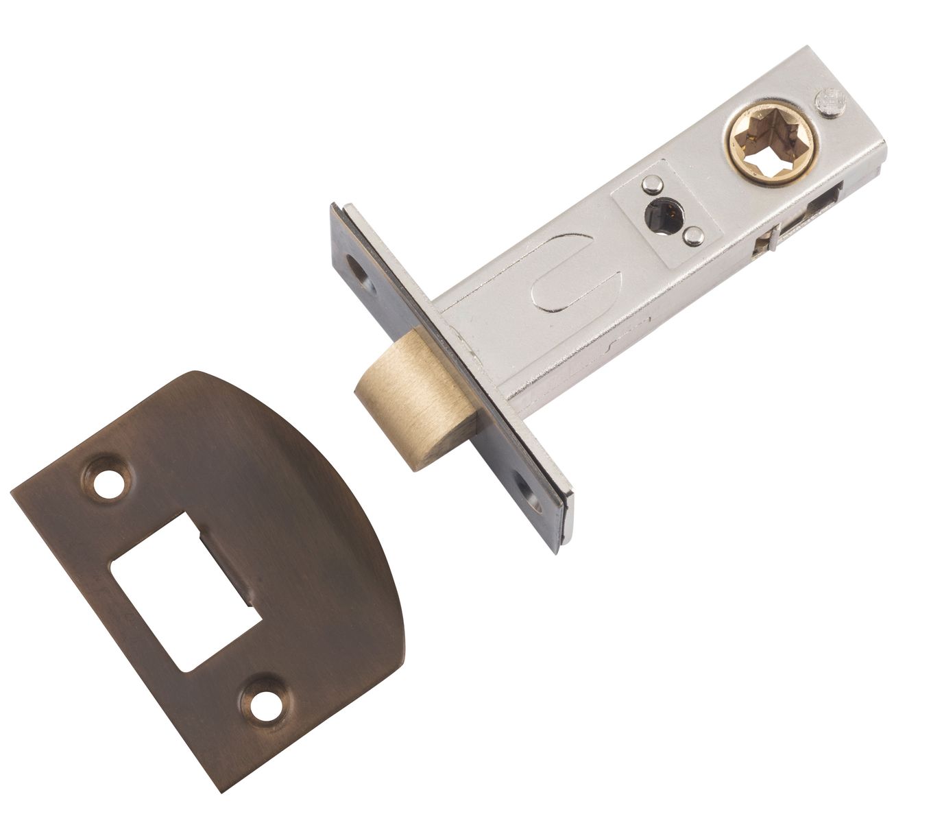 Hard Sprung Split Cam Tube Latch - L60mm