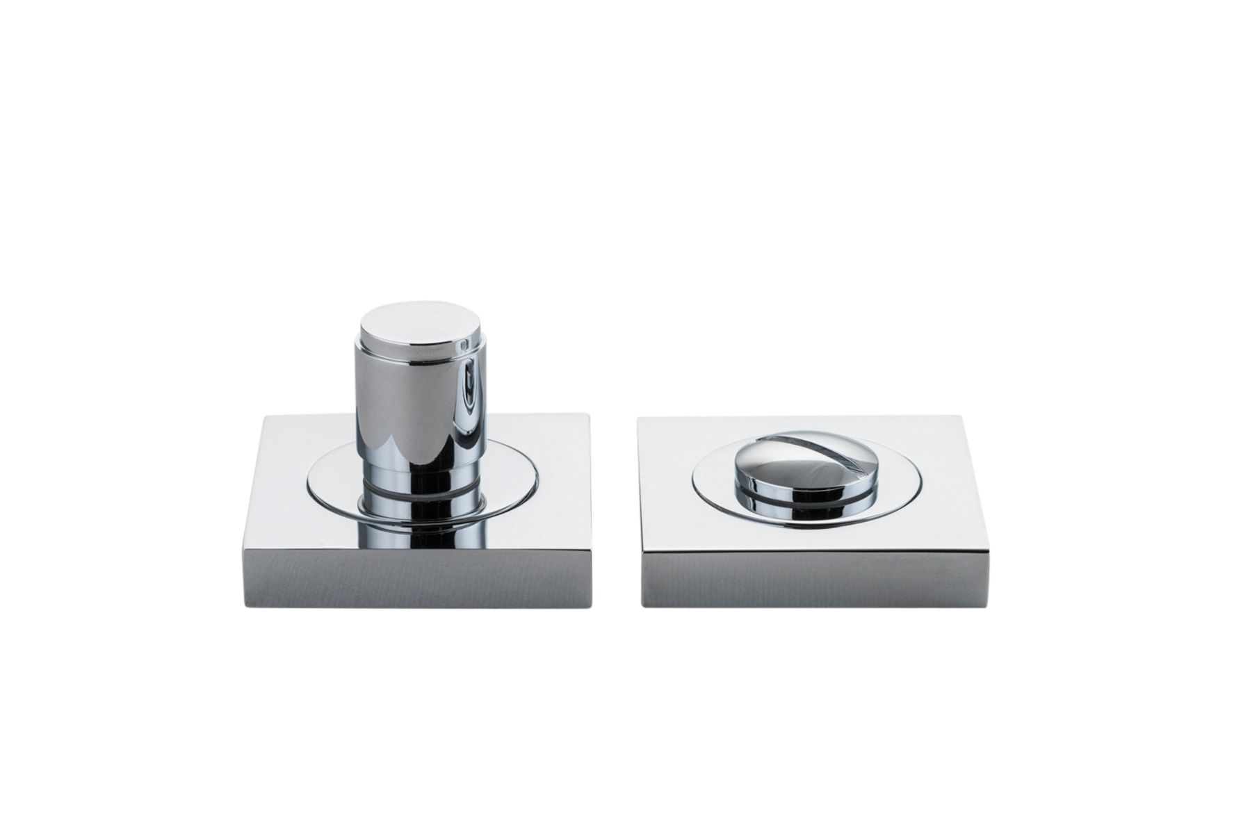 20014 - Berlin Privacy Turn - Square - Polished Chrome