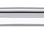 21104B - Sarlat Cabinet Pull with Backplate - CTC450mm - Polished Chrome