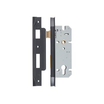 Rebated 85mm Euro Mortice Locks - 45mm Backset