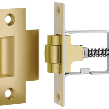 Roller Latch with Face Plate and Striker