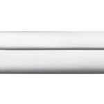 20955B - Osaka Cabinet Pull with Backplate - CTC128mm - Brushed Chrome