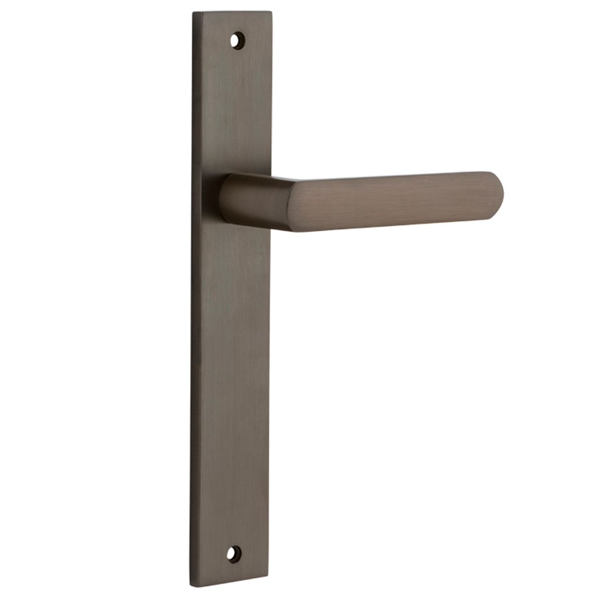 10860 - Osaka Lever - Rectangular Backplate - Signature Brass - Passage