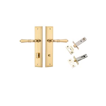 Sarlat Lever - Stepped Backplate Privacy Kit