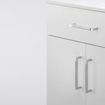 22113 - Brunswick Cabinet Pull - CTC160mm - Brushed Chrome