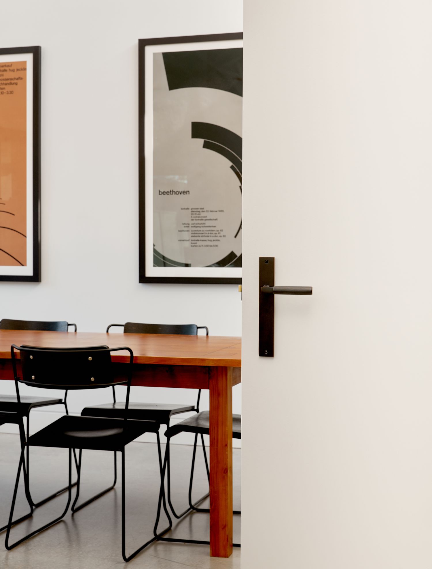 12252 - Brunswick Lever - Rectangular Backplate - Brushed Chrome - Passage