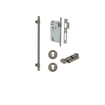 Helsinki Pull Handle - 450mm Entrance Kit with Separate High Security Lock