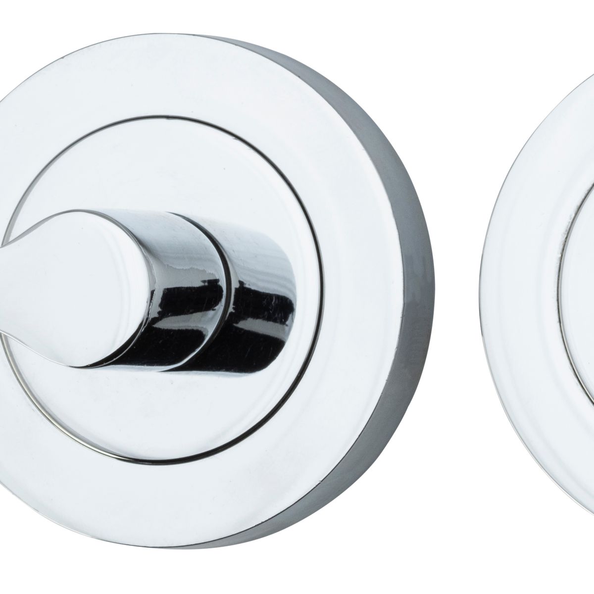 21713 - Accessibility Privacy Turn with Indicator - Round - Polished Chrome