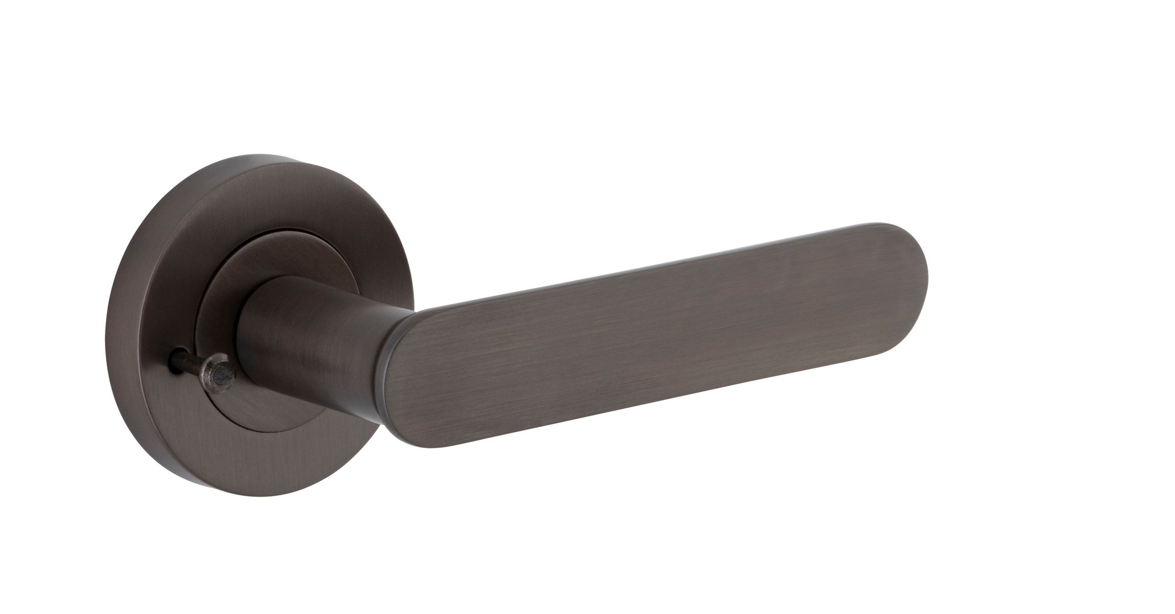 0331KIBPRIV60 - Bronte Lever - Round Rose Privacy Kit (Inbuilt Privacy) - Signature Brass - Privacy